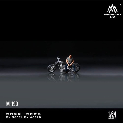 MoreArt Harley-Davidson Muscle Motorcycle Figure 1:64 przód