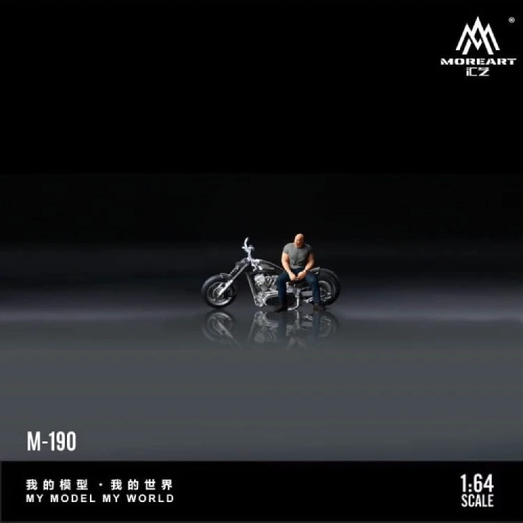 MoreArt Harley-Davidson Muscle Motorcycle Figure 1:64 przód