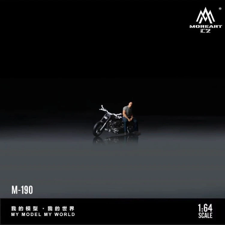 MoreArt Harley-Davidson Muscle Motorcycle Figure 1:64 bok