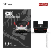 Cool.Car H300 Skeleton Rexy flatbed transport trailer 1:64 tył
