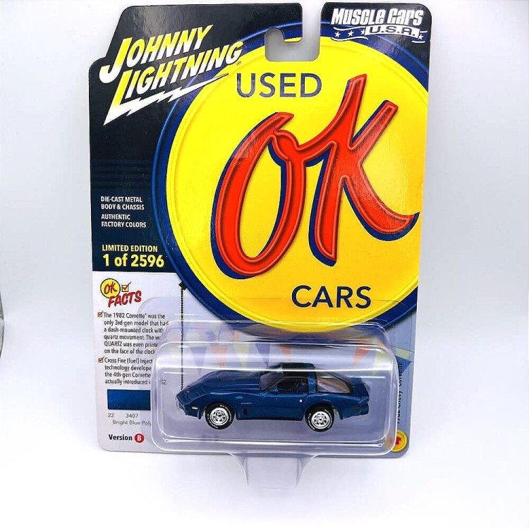 Johnny Lightning Chevy 1982 Corvette 1:64 przód