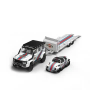 Time Micro Mercedes-Benz G 550, Volkswagen Beetle Martini Livery Set 1:64 przód