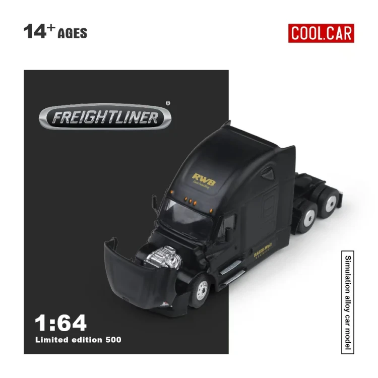 Cool.Car Freightliner Container Truck RWB Livery 1:64 truck detal