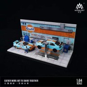 MoreArt Diorama Warsztat Gulf 1:64 bok detal