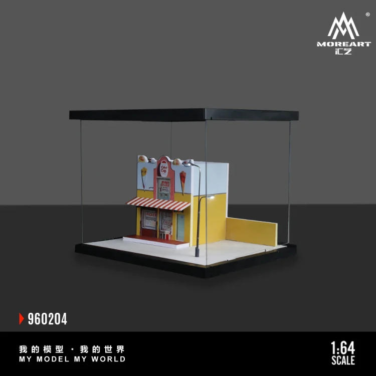 MoreArt Diorama Scena uliczna – Assembly Series 04 1:64 bok