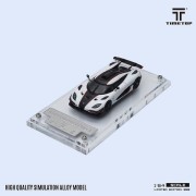 TimeTop Koenigsegg ONE:1 - White Red 1:64 przód