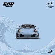 Time Micro x GDO Rauh-Welt RWB Porsche 964 + Figurka Kanagawa 1:64 przód