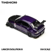 Time Micro x PSC Design Mitsubishi EVO 9 LANCER EVOLUTION IX Fioletowy 1:64 tył