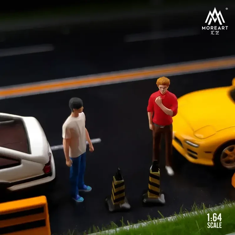 MoreArt Figurki Initial D - Takumi and Keisuke Doll Set 1:64 góra
