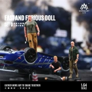 MoreArt Figurki Fast and Furious Doll Set D 1:64 resin przód