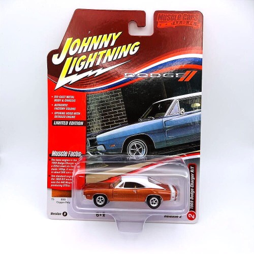 Johnny Lightning Dodge 1969 Charger R/T 1:64 przód