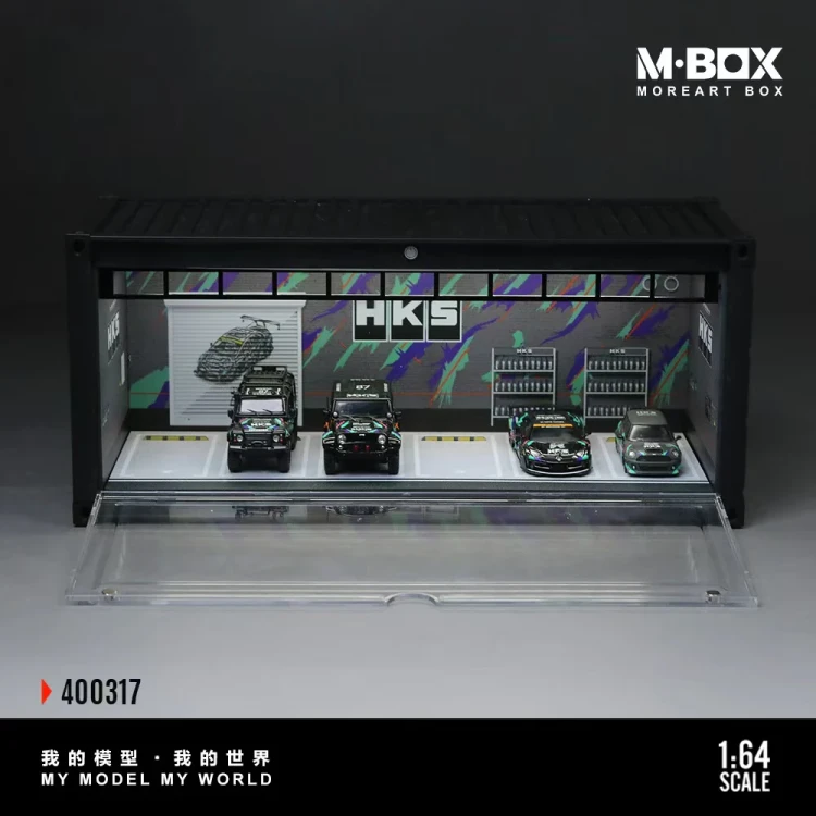 MoreArt M-BOX Kontener HKS Zamykany Podświetlany LED 1:64 przód