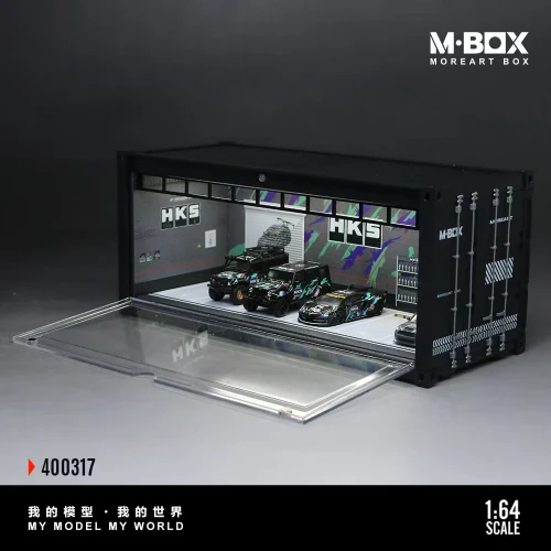 MoreArt M-BOX Kontener HKS Zamykany Podświetlany LED 1:64 bok