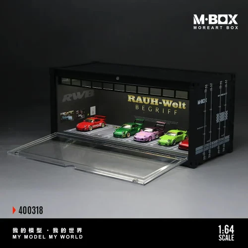 MoreArt M-BOX Kontener RWB Zamykany Podświetlany LED 1:64 bok