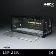 MoreArt M-BOX Kontener RWB Zamykany Podświetlany LED 1:64 bok detal