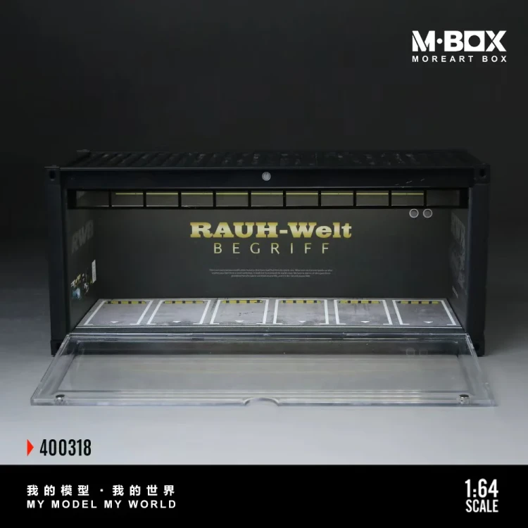 MoreArt M-BOX Kontener RWB Zamykany Podświetlany LED 1:64 detal