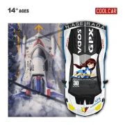 Cool.Car Lamborghini LP700-4 Aventador GT Evo White 30# Livery 1:64 góra