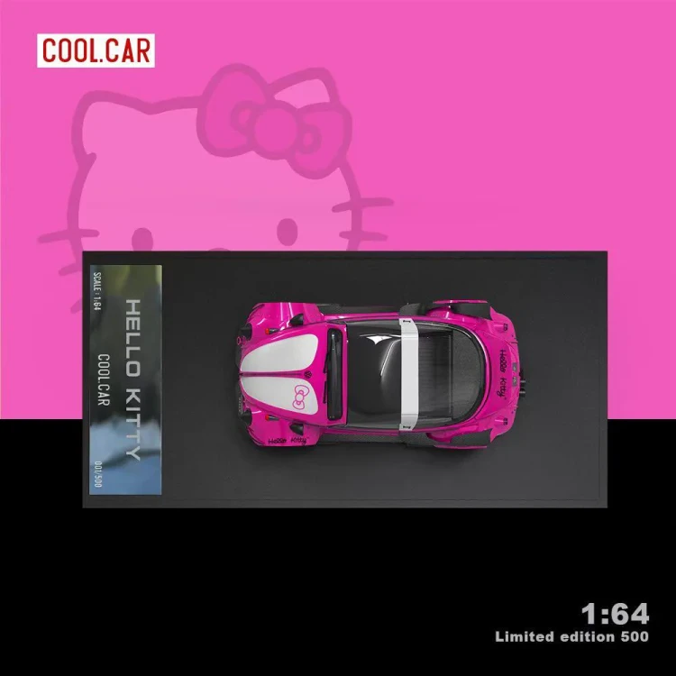 Cool.Car Volkswagen Beetle- Hello Kitty 1:64 Limitowany 1/500 góra