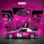 Cool.Car Mazda MX5 Hello Kitty + Figurka 1:64 Limitowany 1/500 bok