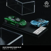 Time Micro Porsche 918 Spyder Metallic Green + Figurka 1:64 detale