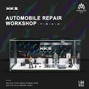 MoreArt Diorama Warsztat HKS 1:64 przód