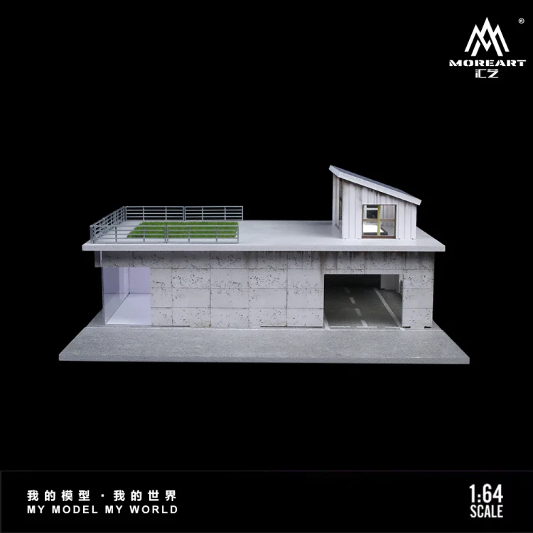 MoreArt Diorama SUNROOM SCENE MODEL 1:64 przód detal