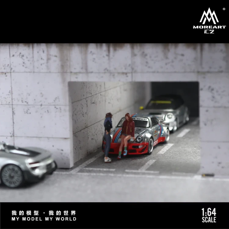 MoreArt Diorama SUNROOM SCENE MODEL 1:64 detal