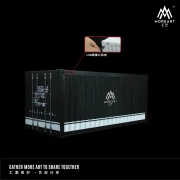 MoreArt M-BOX INITIAL D CONTAINER SCENARIO VERSION C LED 1:64 tył