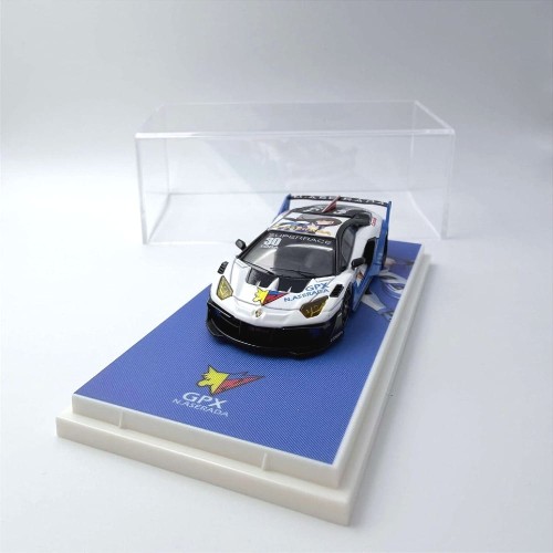 Cool.Car Lamborghini LP700-4 Aventador GT Evo White 30# Livery 1:64 przód detal 2