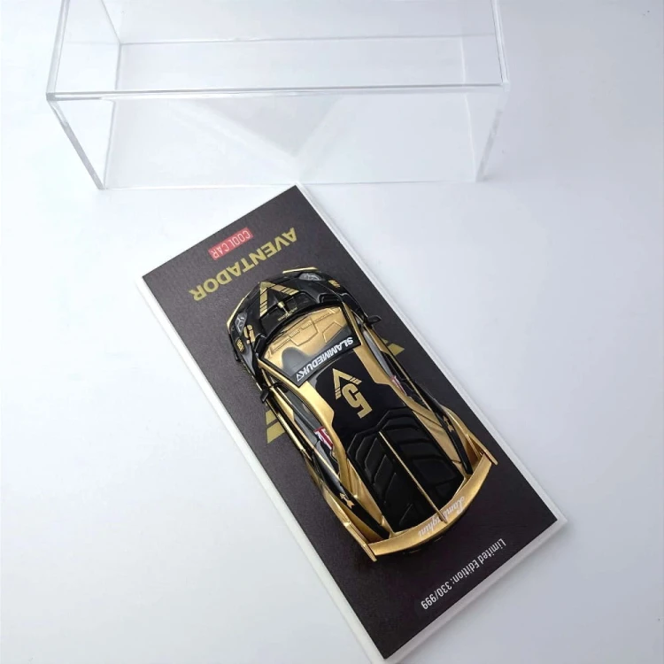 Cool.Car Lamborghini AVENTADOR GT EVO V5 Black Gold 1:64 góra