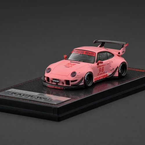 Ignition Model Porsche RWB 993 Matte Pink 1:64 przód