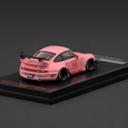 Ignition Model Porsche RWB 993 Matte Pink 1:64 tył