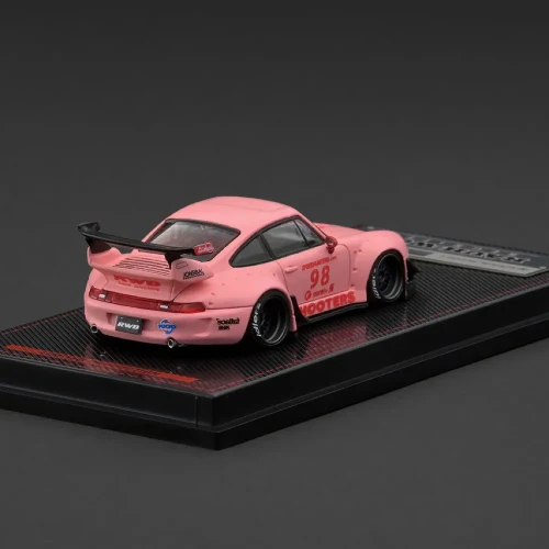Ignition Model Porsche RWB 993 Matte Pink 1:64 tył