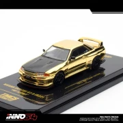 INNO64 Nissan Skyline GT-R R32 Top Secret chrome gold TMCS 2025 Event Edition 1:64 przód