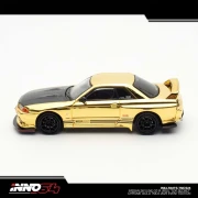 INNO64 Nissan Skyline GT-R R32 Top Secret chrome gold TMCS 2025 Event Edition 1:64 bok
