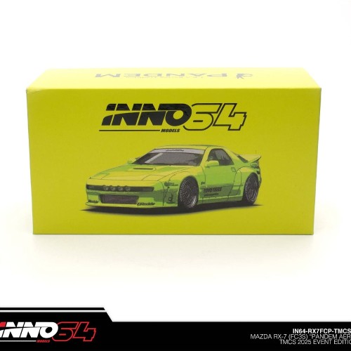 INNO64 Mazda RX-7 FC3S Pandem Aero TMCS 2025 Event Edition 1:64 box