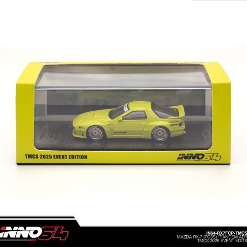 INNO64 Mazda RX-7 FC3S Pandem Aero TMCS 2025 Event Edition 1:64 przód