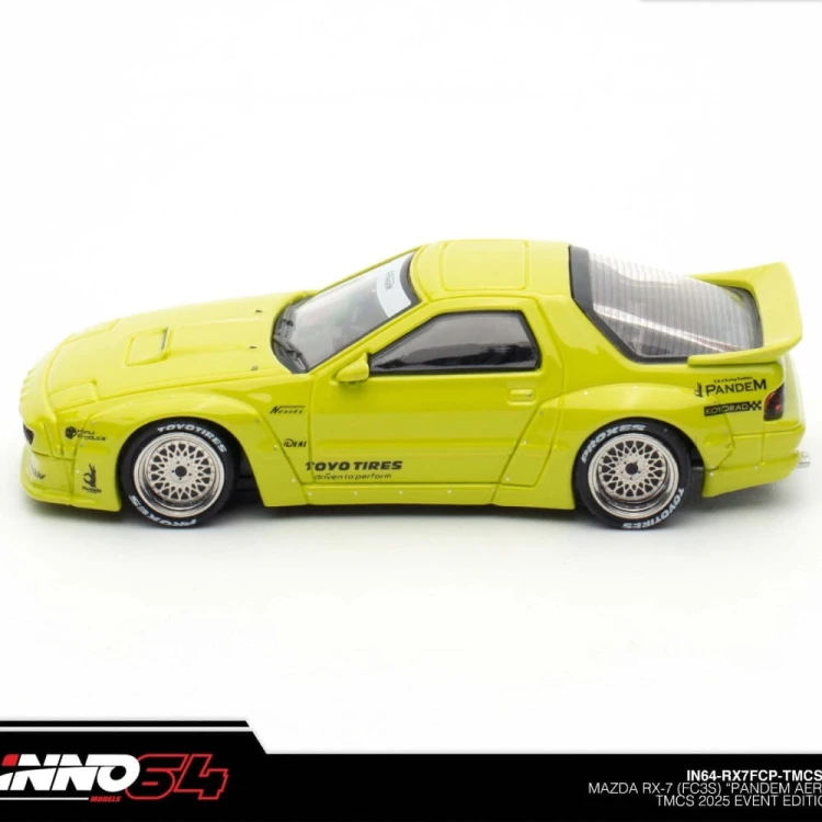 INNO64 Mazda RX-7 FC3S Pandem Aero TMCS 2025 Event Edition 1:64 bok