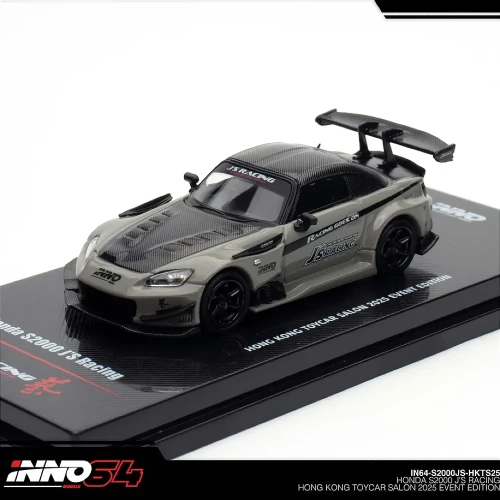 INNO64 HONDA S2000 J'S Racing Hong Kong Toy Car Salon 2025 1:64 przód
