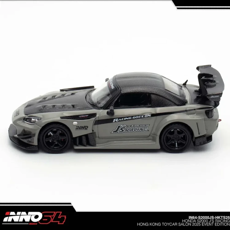 INNO64 HONDA S2000 J'S Racing Hong Kong Toy Car Salon 2025 1:64 bok