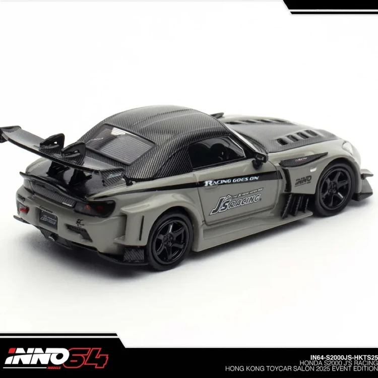 INNO64 HONDA S2000 J'S Racing Hong Kong Toy Car Salon 2025 1:64 tył