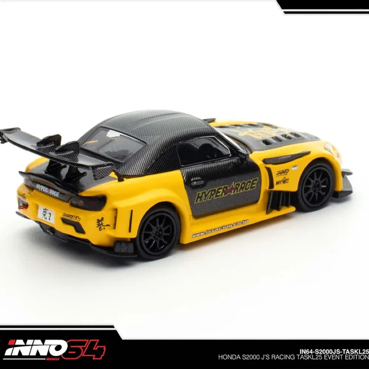 INNO64 J’s Racing x Hyper Race Motorsport Honda S2000mTokyo Auto Salon 2025 1:64 tył
