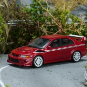 Motorhelix Mitsubishi Lancer Evolution VI GSR T.M.E Passion Red 1:64 przód