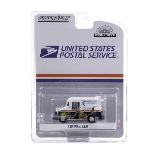 Greenlight United Post Office Long Life Postal Delivery Vehicle 1:64 przód