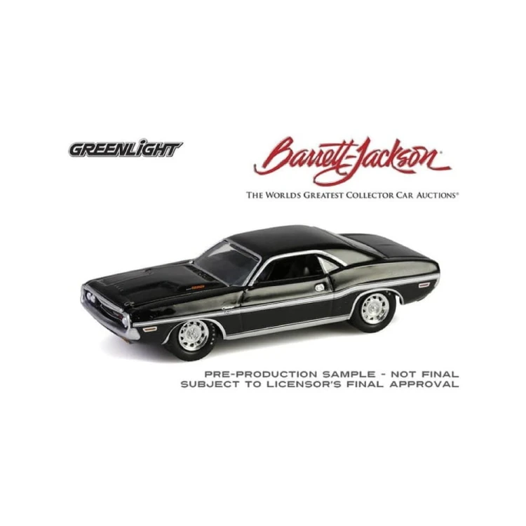 Greenlight 1970 Dodge Challenger R/T 440 black 1:64 bok
