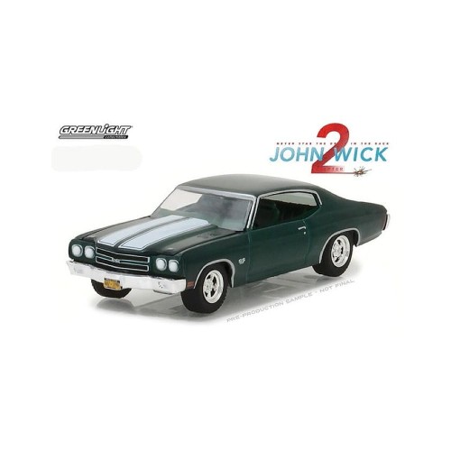 Greenlight 1970 Chevrolet Chevelle SS 396 John Wick 2 1:64 bok