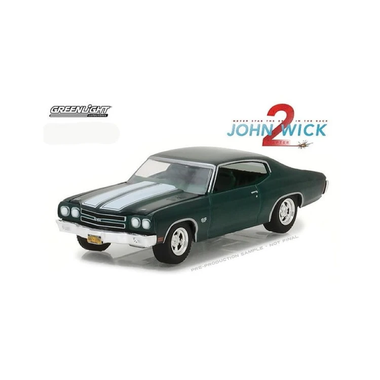 Greenlight 1970 Chevrolet Chevelle SS 396 John Wick 2 1:64 bok