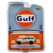Greenlight 1986 Jeep Cherokee Wagoneer GULF Livery Limited Edition 1:64 przód