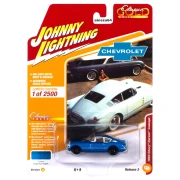 Johnny Lightning 1954 Chevrolet Corvair Concept Car blue metallic 1:64 przód