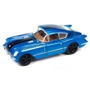 Johnny Lightning 1954 Chevrolet Corvair Concept Car blue metallic 1:64 bok